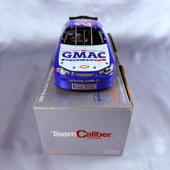 2000 Team Caliber 1:24 Ricky Hendrick #24 GMAC Monte Carlo NASCAR Diecast COA - Picture 2 of 8